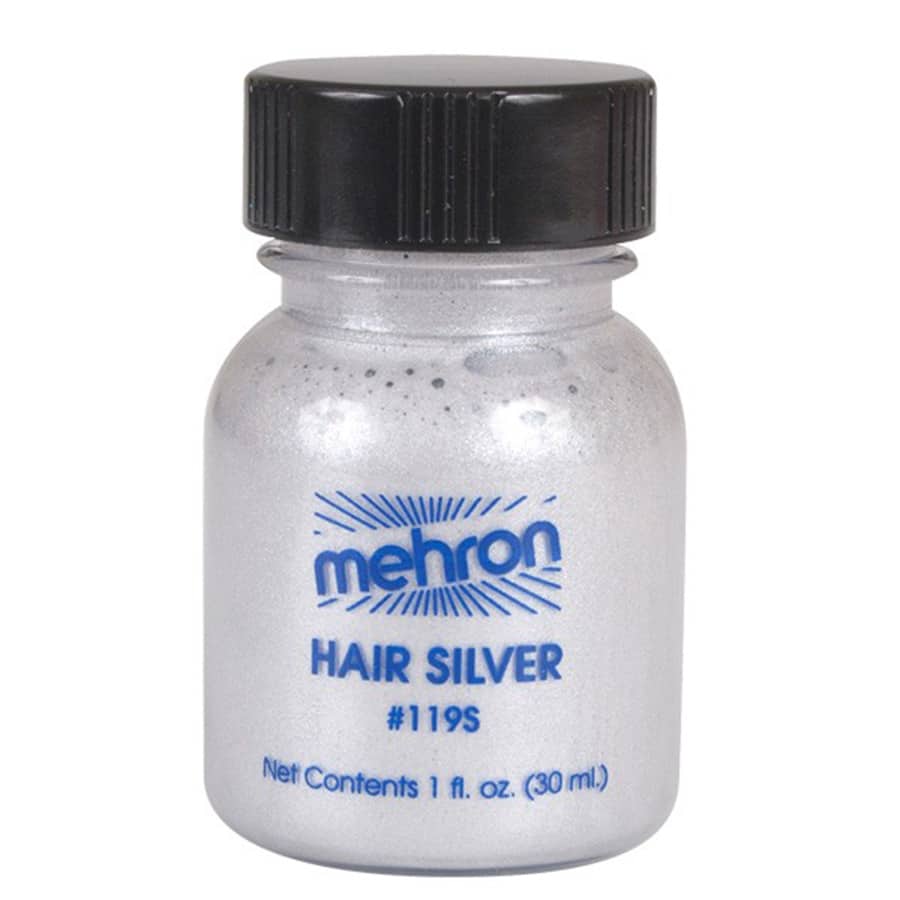 Hair Silver With Brush