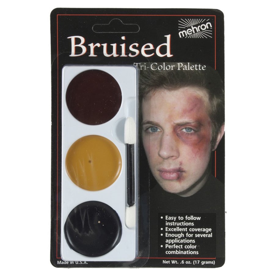 Tri Colour Bruise Make Up