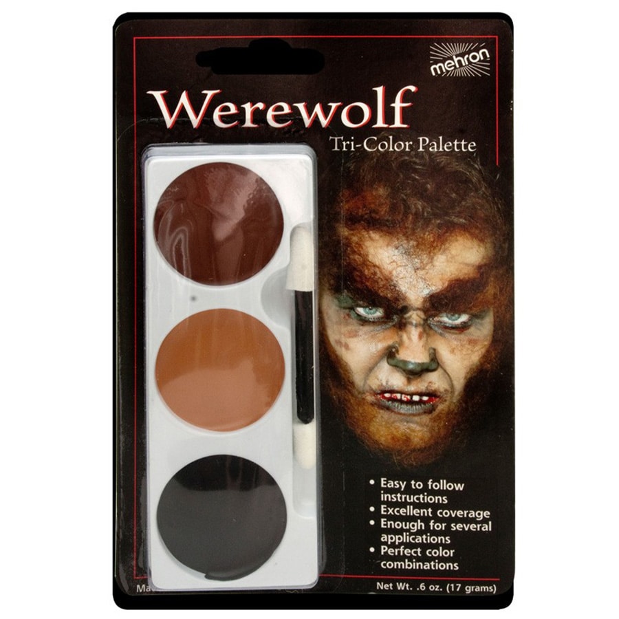 Tri Colour Werewolf Make Up