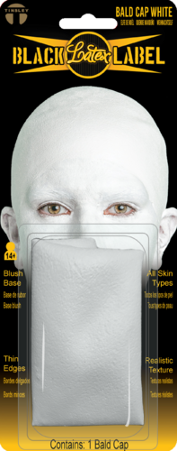 White Bald Cap